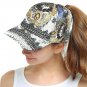 Ice Tone Lacey Printed Snapback Hat
