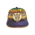 Rainbow Leopard Printed Snapback Hat