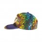 Rainbow Leopard Printed Snapback Hat