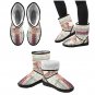 Cowrie Shell Pastel Printed Winter Boots