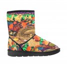 Festive Printed Winter Boots