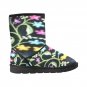 Neon Vines Printed Winter Snow Boots