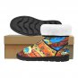 Rainbow Peacock Printed Winter Snow Boots