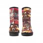 Ruby Textured Boho Printed Winter Snow Boots