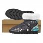 Stripey Teal Belted Black Boho Printed Winter Snow Boots