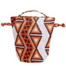 Wayuu Tapestry Crochet Print Drawstring Bucket Bag
