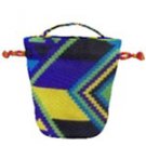 Wayuu Tapestry Crochet Print Drawstring Bucket Bag