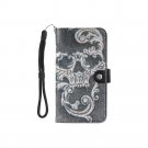 Baroque Skull Painted Wallet