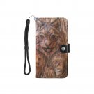 Bobcat Tooled Imitation Leather Wallet