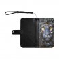 Lightning Black Electric Lion Tooled Imitation Leather Wallet