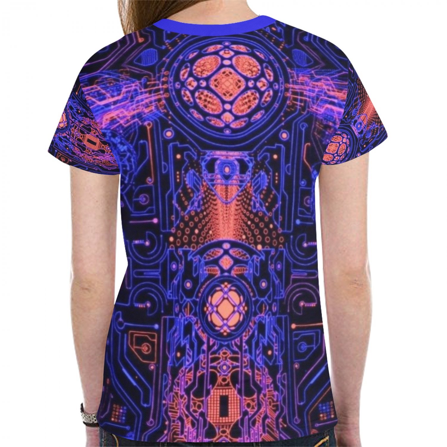 Neon Geometric T-shirt