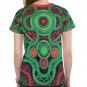 Green Abstract Geometric T-shirt
