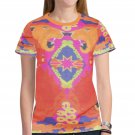 Neon Lion Kaleidoscope T-shirt