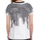 Black and White Fringe T-shirt