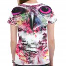 Rainbow Watercolour Owl T-shirt