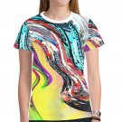 Abstract Paint Flow T-shirt