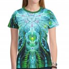 Green Abstract T-shirt