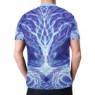 Electric Blue Tree of Life T-shirt