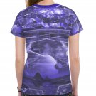 Purple Abstract T-shirt