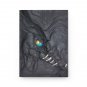 Black Leather Dragon Snout Hardcover Journal