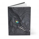 Black Leather Dragon Snout Hardcover Journal