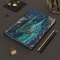 Teal Dragon Hardcover Journal