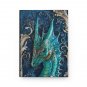 Teal Dragon Hardcover Journal