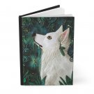 White Dog Hardcover Journal