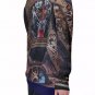 Art Historian Tiger All-Over Print Women's Off-Shoulder Sweatshirt