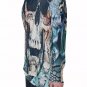 Astronaut Skull All-Over Print Women's Off-Shoulder Sweatshirt