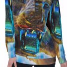 Ready to Strike All-Over Print Women's Off-Shoulder Sweatshirt