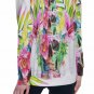 Tiki Skulls All-Over Print Women's Off-Shoulder Sweatshirt