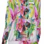 Tiki Skulls All-Over Print Women's Off-Shoulder Sweatshirt