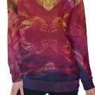 Birds of Paradise All-Over Print Women's Off-Shoulder Sweatshirt