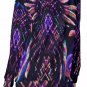 Black Light All-Over Print Women's Off-Shoulder Sweatshirt