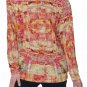 Fractalized All-Over Print Women's Off-Shoulder Sweatshirt