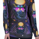 Galaxy All-Over Print Women's Off-Shoulder Sweatshirt