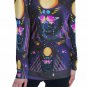 Galaxy All-Over Print Women's Off-Shoulder Sweatshirt