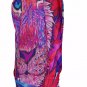 Hot Pink Lion All-Over Print Women's Off-Shoulder Sweatshirt
