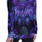 Purple Mandala All-Over Print Women's Off-Shoulder Sweatshirt