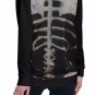 Rib Cage All-Over Print Women's Off-Shoulder Sweatshirt