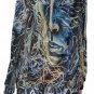 Roots and Lightning Face Print Women's Off-Shoulder Sweatshirt