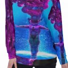Scuba Deep Sea Explorer Otherworldly Astronaut All-Over Print Women's Off-Shoulder Sweatshirt