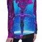 Scuba Deep Sea Explorer Otherworldly Astronaut All-Over Print Women's Off-Shoulder Sweatshirt
