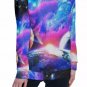 Space All-Over Print Women's Off-Shoulder Sweatshirt