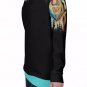 Treeline Aurora Borealis All-Over Print Women's Off-Shoulder Sweatshirt