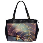 Indigo Space Leaf Imitation Leather Handbag