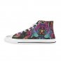 Fish Rave High Top Canvas Shoe