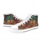 Tree of Life High Top Canvas Shoes