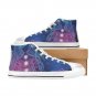 Yoga Chakra Lotus Rising High Top Canvas Shoes